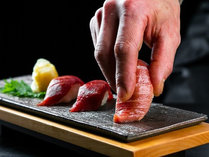 職人が握る握り寿司
