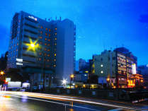 【外観】新地中華街すぐ！JR長崎駅から車で5分、新地中華街電停から徒歩3分の好立地のホテルです