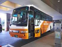 空港からはリムジンバスが便利♪羽田から約50分・成田から約90分