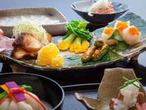冬の京懐石料理一例