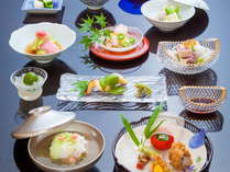 夏の京懐石料理一例
