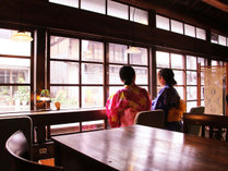 #daigo　cafeでは大子町の街並みを眺めながらゆったりとした時間を過ごせます。