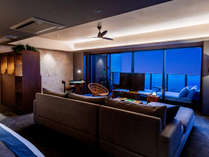 「暮すように過ごす」全室50平米以上の快適な客室。沖縄の我が家のように、ゆったりお過ごしください