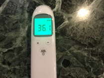 当館で使用している体温計です