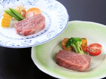 【食べ比べプラン】米沢牛＆山形牛ステーキ