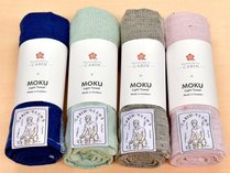 MOKUタオル～CABIN札幌限定カラーはこちらの4色！※ベビーピンク・ミントは完売いたしました。