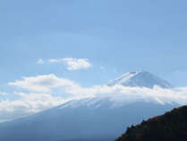 雄大な富士山を眺めて♪