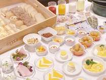 ～和・洋の朝食バイキング～※「兵庫県認証食材」の他、兵庫県産の食材を積極的に取り入れております！