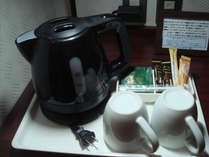 ポット・コーヒー・お茶のサービス
