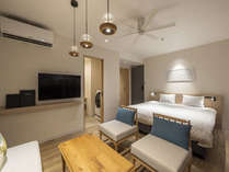 広々としたデザイナーズ設計の室内なので、最大6名様までご宿泊が可能となります。