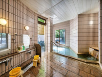 【女子大浴場】瀬波の源泉は95度の高温泉、別名「熱の湯」と呼ばれています。