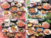 地元の食材や調理法にこだわった「会津郷土会席料理」の一例♪季節・仕入れによってメニューが異なります♪