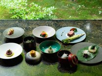 【料理イメージ】福島の自然が育んだ食材を、心を尽くして一皿一皿ご用意いたします。