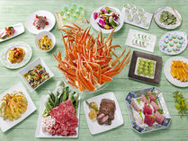 前沢牛・マグロ・ズワイ蟹！&　岩手・東北の山海の旬、特産料理を楽しむ「KIZUNA」ディナービュッフェ