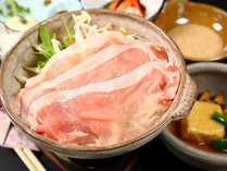 お料理◆豚のしゃぶしゃぶ　ある日の夕食の一例*