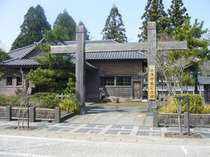 水沢県庁記念館。宿より徒歩３分。見学所要時間約１５分
