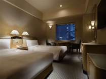 スタンダードツイン（26平米/ベッド幅100～110cm×2台）※眺望および仕様は、客室によって異なります。