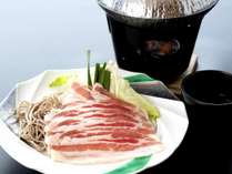 鹿児島県産の黒豚肉のしゃぶしゃぶ鍋