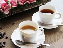 プレミアフロア限定特典　コーヒー・紅茶フリー