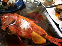 食事◆夕食　金目鯛の煮付け