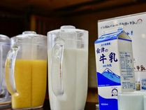 会津の牛乳で目覚めの1杯を。