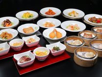 【水曜日は翆陽の日】フカヒレスープ・北京ダック等全40種の中国料理をテーブルにお持ちいたします。