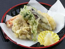 #お料理一例　季節の天ぷら
