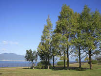 【琵琶湖イメージ】様々な景色を楽しむ事が出来る琵琶湖。日常の生活から少し解き放たれてリラックス！