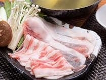 *【豚しゃぶしゃぶ】豚肉独特の臭みがなく、肉の繊維も細かいのでふどなたでも食べやすい豚肉です。