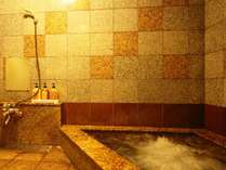 風呂＿貸切風呂　館内には貸切風呂が3つ＆貸切露天風呂が１つ！