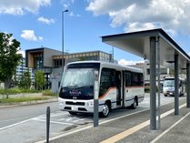 ホテルからJR高山駅は、シャトルバスをご利用になれば所要時間8分でお越しいただけます。