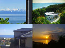 宿からは美しい富山湾を眺めることができます。