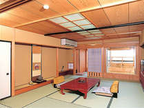 準特別室『忘れな草』一例※13畳のお部屋に温泉露天風呂付きです。