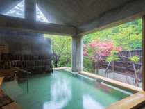 【大浴場2階:花天の湯】夏の露天風呂