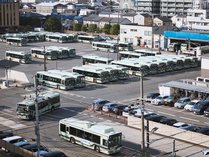 京都市バスの発着点！「九条車庫」