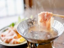 【夕食一例】数々の賞を受賞されている永渕ファームリンクの『金星佐賀豚』素材の味をお愉しみください♪