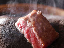 【レストラン‐讃岐牛石焼きイメージ】特製の薬味をつけてお召し上がりください♪