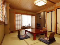 和室12畳のお部屋イメージです。