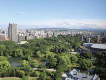 日本都市公園100選に認定された中島公園や市街を望む人気のパークビュー