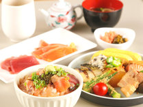 ◇朝食ブッフェ・和食盛り付けイメージ※お日にちによりメニューは異なります。