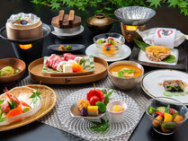 日本海の新鮮な海の幸と旬の食材を味わうゆもとや会席(6～8月)