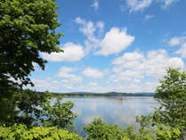 *【周辺/朱鞠内湖】朱鞠内湖は日本最大級の湛水面積を誇ります。