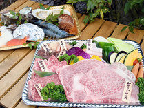 【BBQ一例】長崎和牛や長崎の海産を存分にご堪能いただけるスペシャルコースの一例。