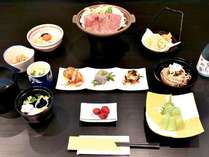 ・【和食会席】ホテル農園産や地場産の高原野菜等をふんだんに使っておもてなしいたします。