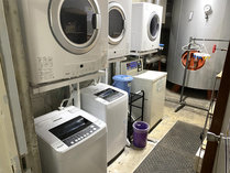 ・洗濯機・ガス式乾燥機は無料で利用可能（洗剤付）