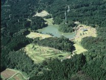 *【天湖森全景】土田池を中心とした広大な敷地内に様々な設備がございます