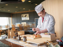 京都の老舗料亭で修業を積み、京料理の神髄を学んだ和食料理長・木下の会席料理をお楽しみ下さい。