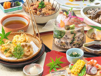 瀬戸内海産・岡山県産の食材をふんだんに使った和食会席料理をどうぞ♪　※ご夕食イメージ※