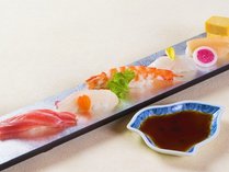新鮮な瀬戸内の魚で握ったお寿司は絶品です！　※イメージ