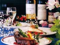 オードブル～デザートまで会津版欧風旬彩フルコースディナーはオーナーのこだわり・手作り・日替わりです。